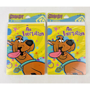 Vintage Hallmark Scooby-Doo Party Invitations w/Envelopes - 2 Packs of 8-Sealed